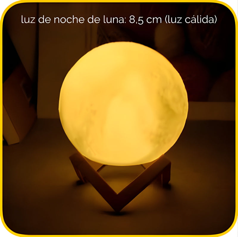 Lámpara de Luna de 8cm