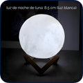 Lámpara de Luna de 8cm